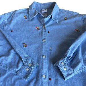 Looney Tunes Women's Blue Shirt